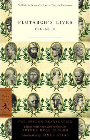 Tapa de Plutarch's Lives, Volume 2