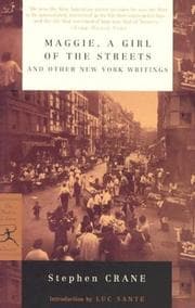 Tapa de Maggie, a girl of the streets, and other New York writings