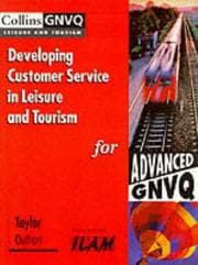 Tapa de Developing customer service in leisure and tourism for advanced GNVQ