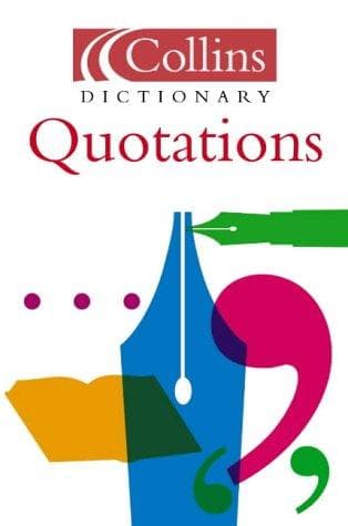 Tapa de Collins dictionary, quotations