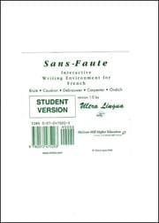 Tapa de Sans-Faute Writing Environment