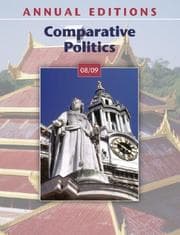 Tapa de Comparative Politics 08/09