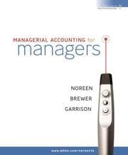 Tapa de Managerial accounting for managers