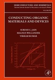 Tapa de Conducting organic materials and devices