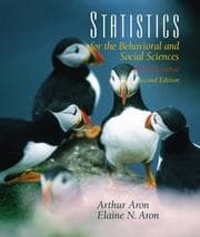 Tapa de Statistics for the behavioral and social sciences