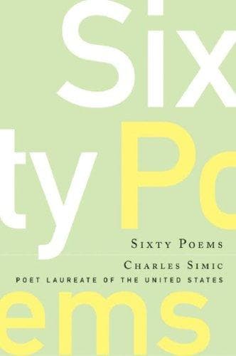 Tapa de Sixty Poems