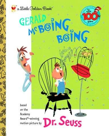 Tapa de Gerald McBoing Boing