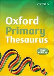 Tapa de Oxford Primary Thesaurus