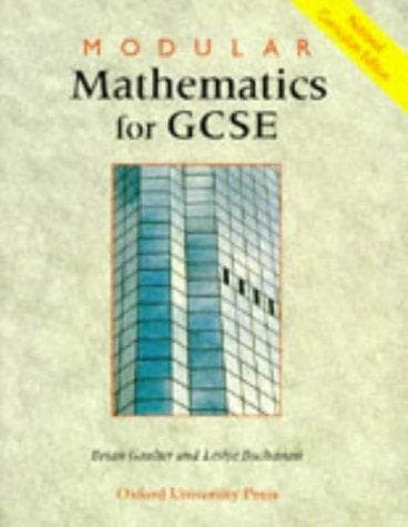 Tapa de Modular Mathematics for GCSE
