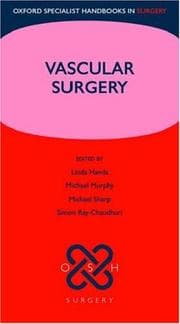Tapa de Vascular Surgery (Oxford Specialist Handbooks Series in Surgery)