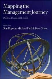Tapa de Mapping the management journey