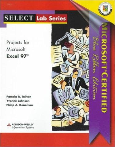 Tapa de Projects for Microsoft Excel 97