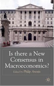 Tapa de Is There a New Consensus in Macroeconomics?