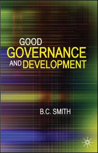 Tapa de Good Governance and Development
