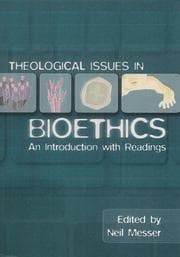 Tapa de Theological Issues in Bioethics