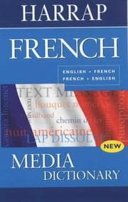 Tapa de Harrap French Media Dictionary