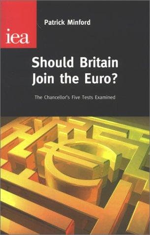 Tapa de Should Britain join the Euro?