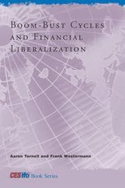 Tapa de Boom-bust cycles and financial liberalization