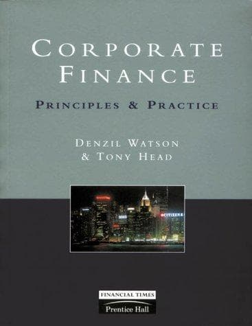 Tapa de Corporate Finance