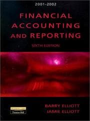 Tapa de Financial Accounting and Reporting