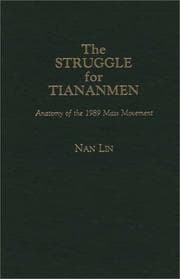 Tapa de The struggle for Tiananmen