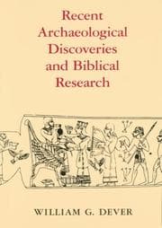 Tapa de Recent Archaeological Discoveries and Biblical Research (Samuel and Althea Stroum Lectures in Jewish Studies)