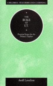 Tapa de The role of I.T