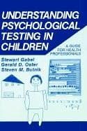 Tapa de Understanding psychological testing in children