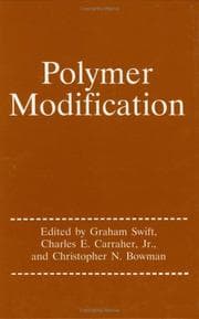 Tapa de Polymer modification