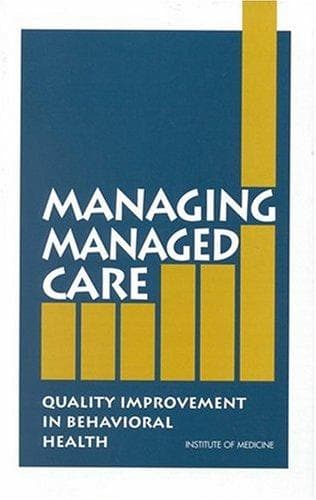 Tapa de Managing managed care