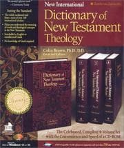 Tapa de New International Dictionary of New Testament Theology for Windows