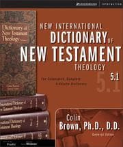 Tapa de New International Dictionary of New Testament Theology 5.1 for Windows