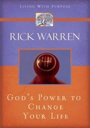 Tapa de The Power to Change Your Life (Living with Purpose)