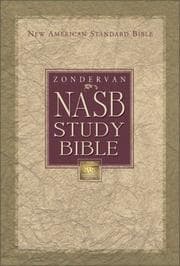 Tapa de NASB Zondervan Study Bible