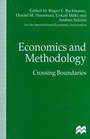 Tapa de Economics and methodology