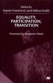 Tapa de Equality, participation, transition