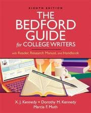 Tapa de The Bedford guide for college writers with reader, research manual, and handbook