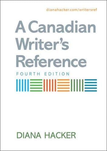 Tapa de A Canadian Writer's Reference