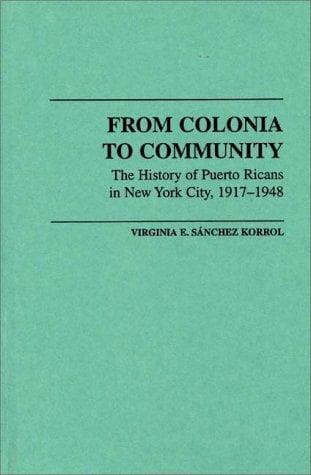 Tapa de From colonia to community