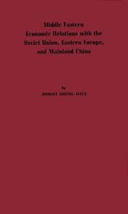 Tapa de Middle Eastern economic relations with the Soviet Union, Eastern Europe, and Mainland China