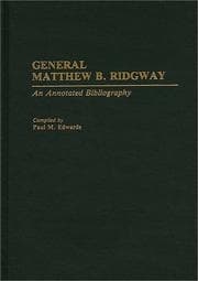 Tapa de General Matthew B. Ridgway