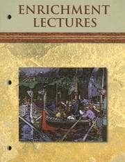 Tapa de Enrichment Lectures to Accompany West's World History Textbooks