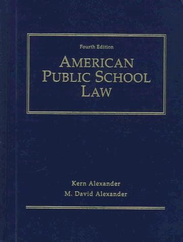 Tapa de American Public School Law