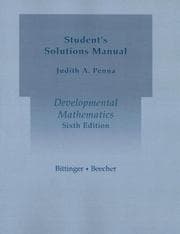 Tapa de Developmental Mathematics