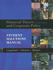 Tapa de Financial theory and corporate policy