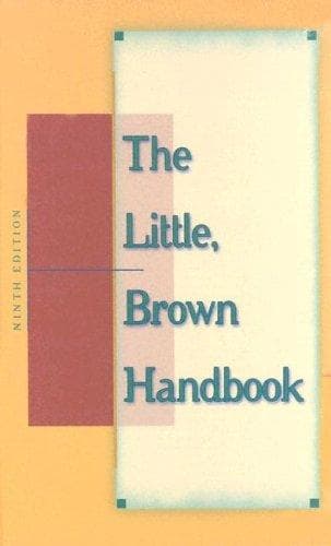 Tapa de Little Brown Handbook & Complete Solutions