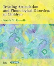 Tapa de Treating Articulation and Phonological Disorders in Children