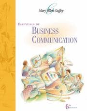 Tapa de Essentials of Business Communications