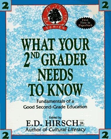 Tapa de WHAT YOUR SECOND GRADER NEEDS TO KNOW