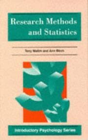 Tapa de Research Methods and Statistics